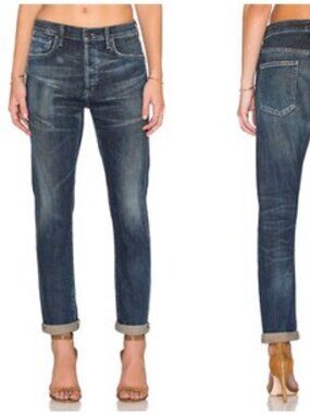 Citizen of Humanity Corey Slouchy Slim Jeans, Size 26